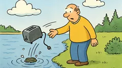 Skämt: Min brödrost funkade inte...