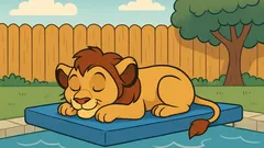 Skämt: Var sover Lejonkungen?