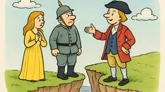 Anekdot: Bellman, tysken och ryssen hoppar