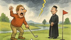 Anekdot: Bellman skulle spela golf med prästen