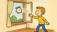 Anekdot: Varför kastade pojken ut klockan?