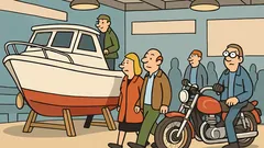 Skämt: Båtmässan slås ihop med MC-mässan…