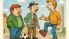 Skämt: Ryssen, tysken och Bellman skryter