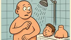 Skämt: Vad finns i kannibalens dusch?