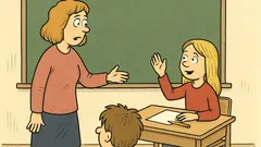 Anekdot: Läraren frågar om tio chokladbitar…