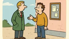 Anekdot: Jag mötte en arbetslös skådespelare i går