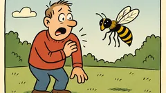 Anekdot: Vad säger getingen när den stuckit?