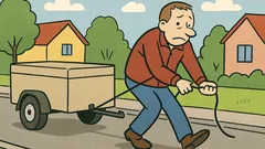 Skämt: Jag hade ett skämt om tungt släp