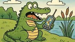Skämt: Vad kallar man en alligator?