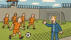 Anekdot: Jag körde förbi ett fängelse idag…