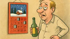 Skämt: Jag minns inte förra julkalendern