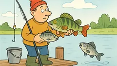 Skämt: Varför kan en abborre och en mört?