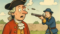 Skämt: Vad sa Bellman när han blev skjuten?